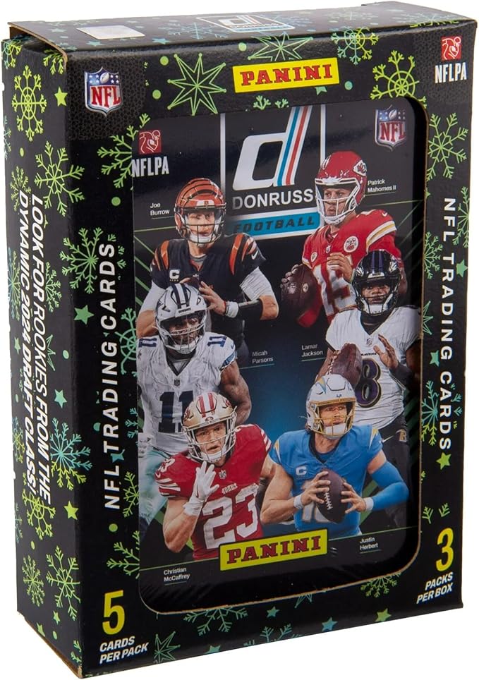 2024 Panini Donruss Football Winter Holiday Tin