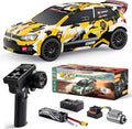 1:12 RC Rally Car Fast Max 50 MPHDrift Car with Gyro 4X4Brushless Fast RC Cars with 3S 2200 mAh Battery1/12 Remote Control Cars for Adults for 4WDfor Racetrack &amp Mud-Yellow