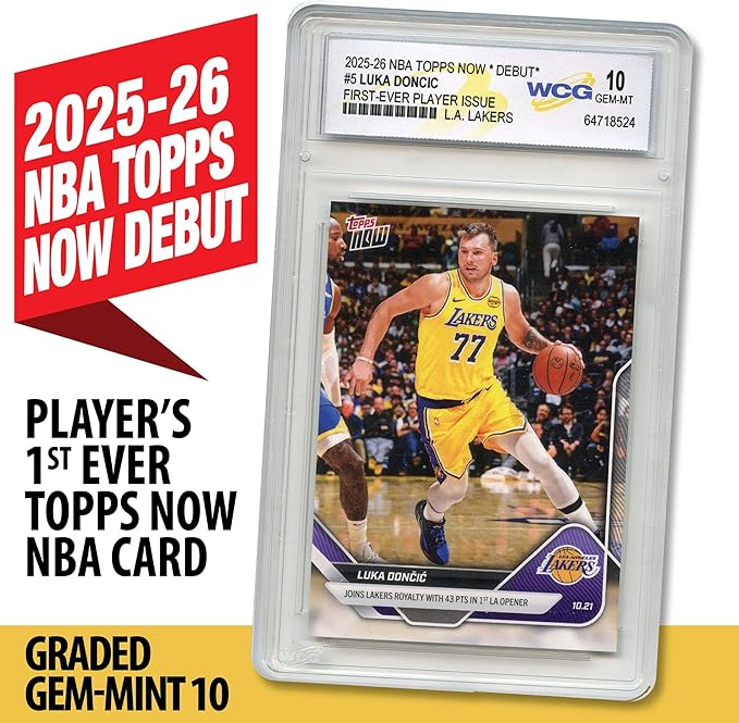 2025-26 NBA Topps Now Debut LAMELO Ball 1st Issue NBA Topps Now Card #30 - Graded GEM-Mint 10