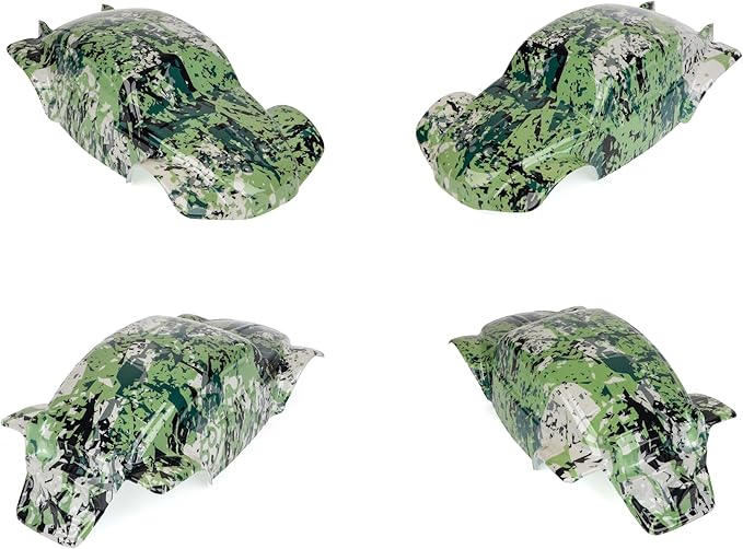 SummitLink Custom Body Compatible for 1/10 1/8 Scale RC Car or Truck (Truck not Included) (Camouflage)
