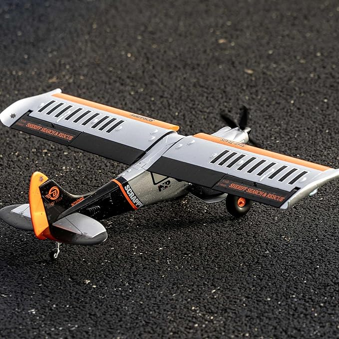 E-flite RC Airplane Micro Scrappy 800mm BNF Basic (Transmitter Battery and Charger Not Included) EFL02150D