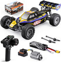 1/12 Brushless RC Cars for AdultsRemote Control Car for Fast Max 50 MPH 4X4 High Speed Racing RC Buggy with 3S 2200 mAh BatteryFast Off-Road RC Truck Suitable as Giftfor Beginner -Yellow