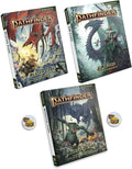 Pathfinder Remastered Second Edition Player GM and Monster Cores and Two Treasure Chest Buttons
