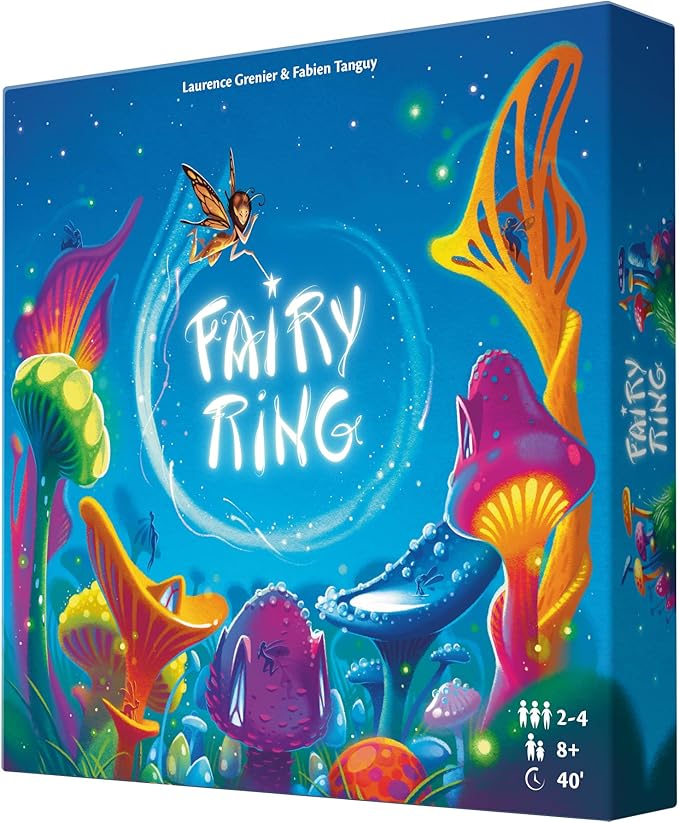 Fairy Ring Board Game - Enchanting Drafting &amp Movement Strategy Game Immersive Fairy Village Building Game for Kids &amp Adults Ages 8+ 2-4 Players 40 Min Playtime Made by Repos Production