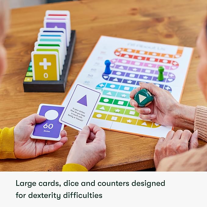 Relish All About Us Dementia Board Game Dementia Activities for Seniors Alzheimer's Activities