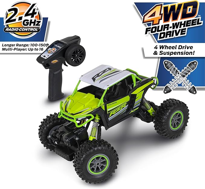 NKOK Polaris® R/C Off-Road 4WD (2.4GHz) RZR XP 1000 (Yellow)