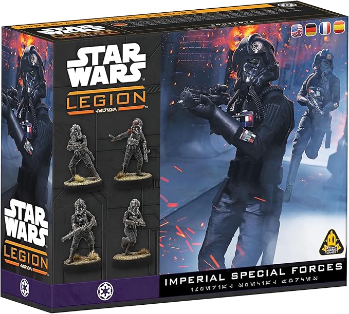 Asmodee Star Wars: Legion Imperial Special Forces - Tabletop Miniatures Game Strategy Game for Kids and Adults Ages 14+ 2 Players 90 Min Playtime