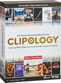 Clipology Game - The Premier Streaming Board Game Featuring Real Clips From The World's Best Movies &amp TV Shows | Movie Trivia Game