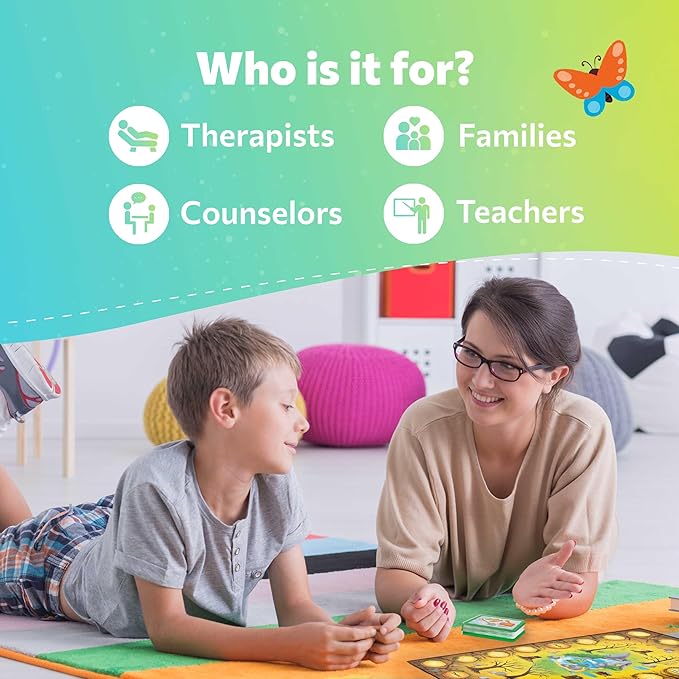 CBTrees Therapy Game for Kids Therapy Counseling Game Teaching About Ecology and Nature Social Skills Therapy Games for Counselors Mental Health Games Suitable for Autism ADHD and More