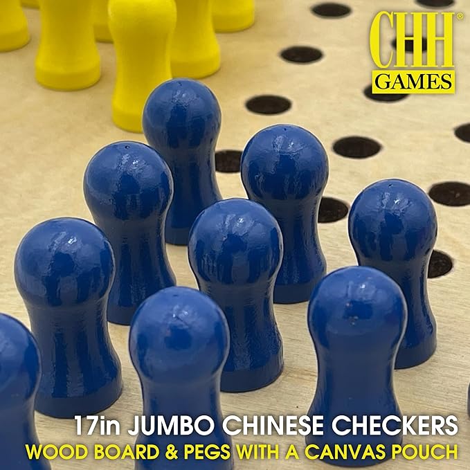 17 Jumbo Chinese Checker