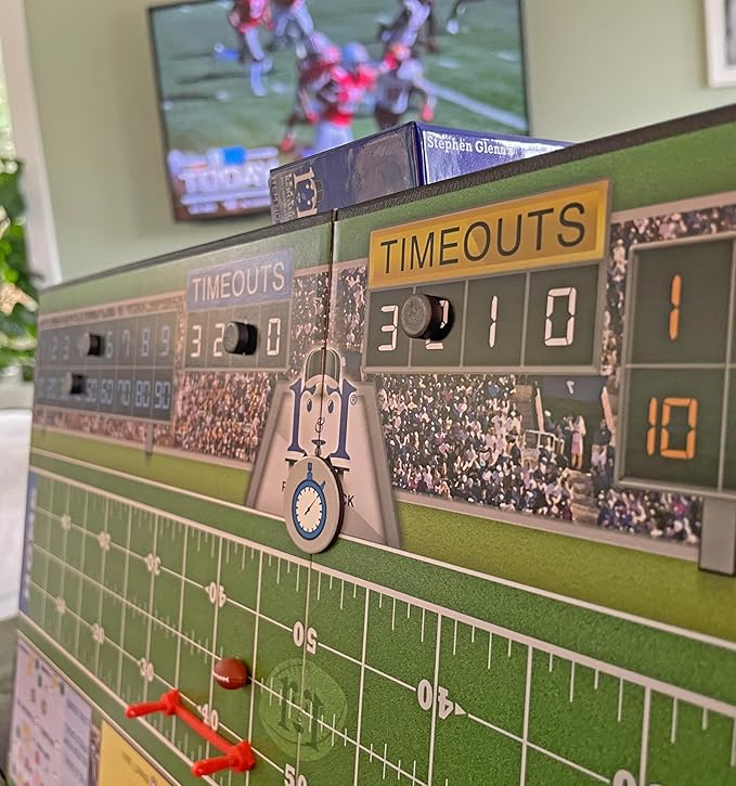 R&ampR Games 1st &amp Roll Football Board Game for Adults and Kids Ideal for Family Night