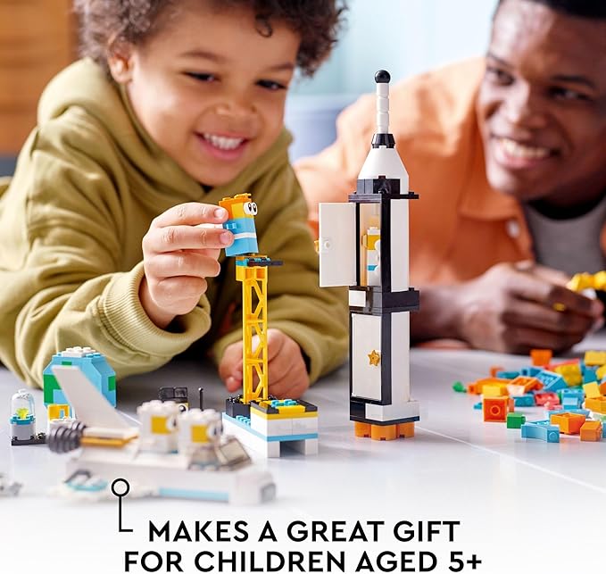 LEGO Classic Space Mission 11022 Building Set Includes 10 Space Toy Mini Builds in 1 Playset for Ages 5+ (1700 Pieces)