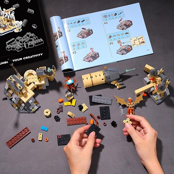 Magic Castle Building Set Education Architecture Building Blocks Kit Collectible Castle Model Toys for Adults Teens Fans 14+ (564Pieces)