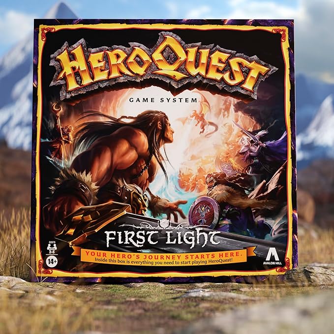 Avalon Hill HeroQuest First Light Game System Board Game - English Version