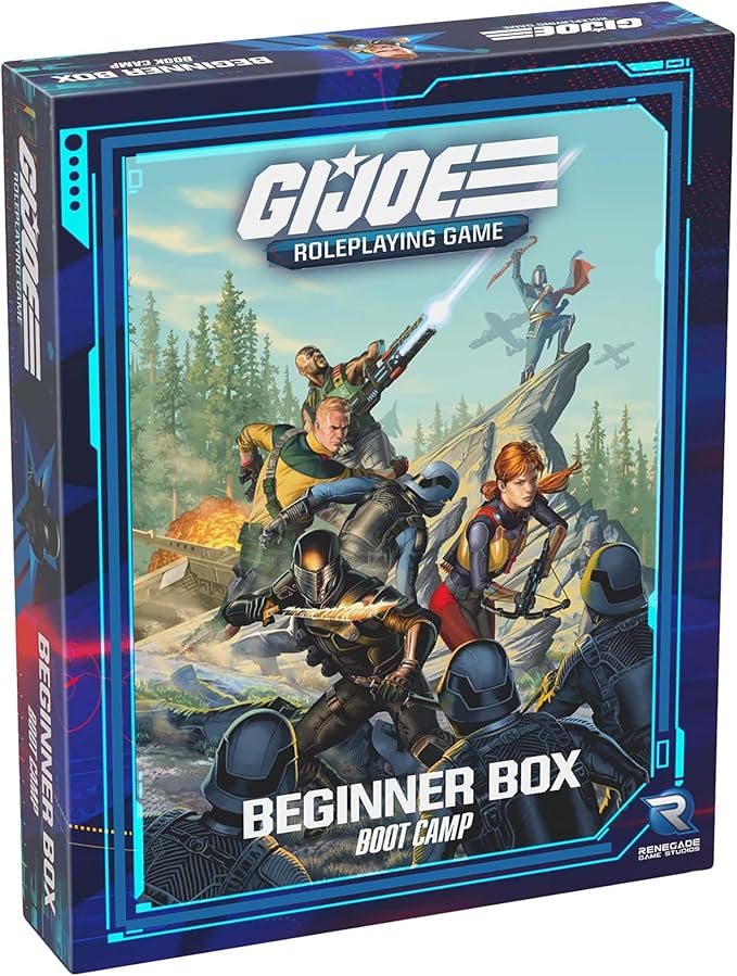 Renegade Game Studios G.I. Joe RPG Beginner Box - Boot Camp Tabletop Roleplaying Game Starter Set