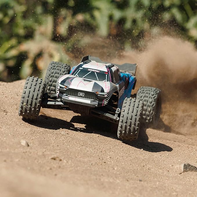 ARRMA RC Truck 1/10 VORTEKS 2wd Stadium Truck RTR(Battery and Charger Not Included) Blue ARA3205T1