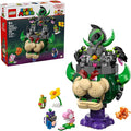 LEGO Super Mario Prince Florian &amp Castle Bowser Building Toy - Pretend Play Set for Boys &amp Girls Ages 9+ - Building Blocks for Kids W/Digital Action &amp 4 Toy Figures - Gift Idea for Birthd