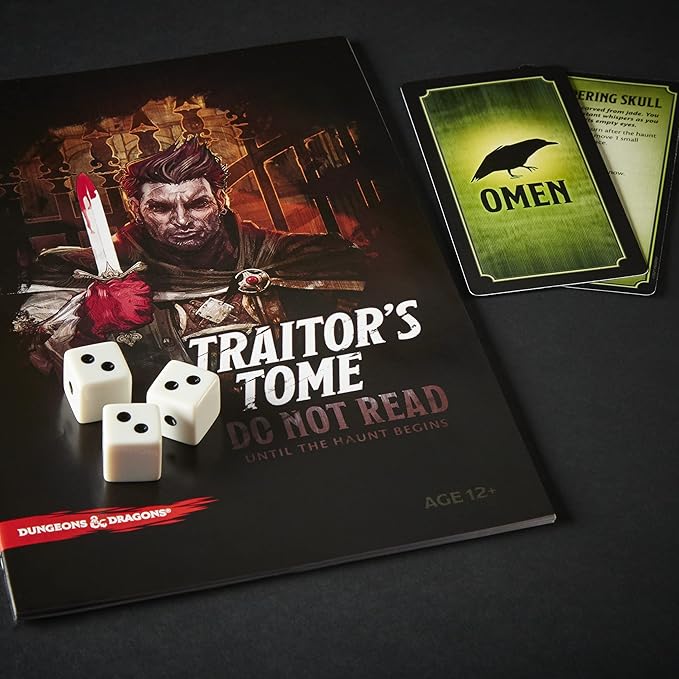 Hasbro Gaming Avalon Hill Betrayal at Baldur's Gate Modular Board Hidden Traitor GameAges 12 and UpD&ampDBased on Betrayal at House on The Hill