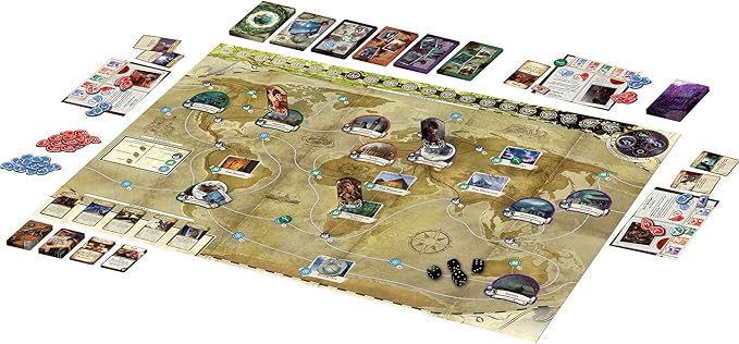 Asmodee Eldritch Horror Board Game - A World-Spanning Cooperative Adventure in Terror Mystery Game for Adults Ages 14+ 1-8 Players 2-4 Hour Playtime
