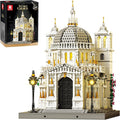 Reobrix Venice Church Building Block Sets for Adults with Lights 55014 Landmark Architecture Venice Santa Maria Della Salute Church Model Collectible Italy Landmark Building Toy for Adullt (4270PCS)