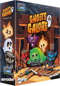 Asmodee Ghosts Galore Board Game - Build a Spooky Ghosthouse and Haunted Mine for Monsters in A Tile-Laying and Route-Building Strategy Game for Kids &amp Adults Ages 10+ 2-5 Players 20 Min Playti