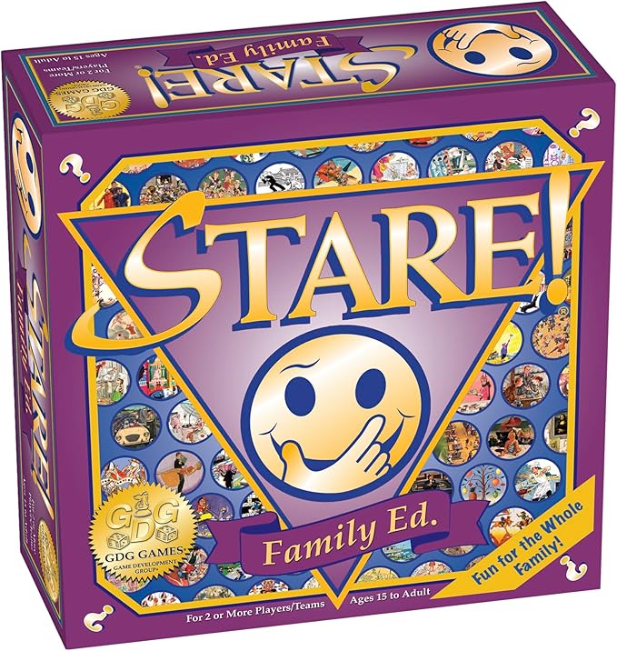 Stare - Fun Game of Visual Recall Where Quirky Image Cards Challenge Players' Minds – Classic for Adult &amp Family Game Night
