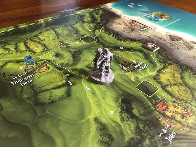 Roll Player Adventures Board Game | Cooperative Storybook Fantasy Adventure Campaign | Choose Your Path Strategy Dice Game | 95-150 Minutes per Chapter 1-4 Players Ages 14+ by Thunderworks Games