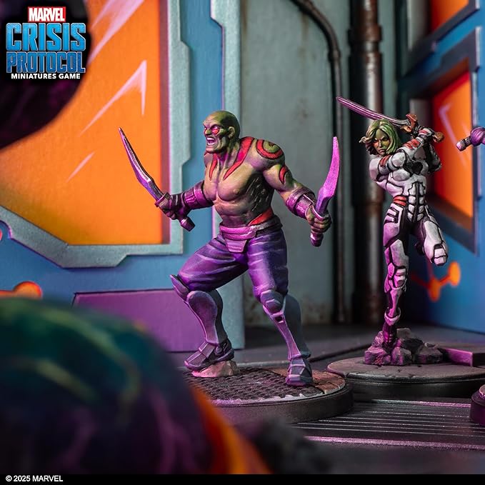 Marvel: Crisis Protocol The Galaxy's Deadliest Affiliation Pack -Tabletop Superhero Game Ages 14+ 2 Players 90 Minute Playtime Made by Atomic Mass Games
