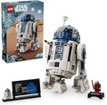 LEGO Star Wars R2-D2 Building Toy Set - Play or Display Star Wars Toy for Boys &amp Girls Ages 10+ - Gift Ideas for Kids &amp Fans - Includes 25th Anniversary Darth Malak Minifigure - 75379