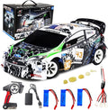 Wltoys K989 RC Drift Car 3pcs Upgraded 500mah Battery 1/28 RC Car 2.4G Remote Control Cars 4WD Tabletop Drift Rc Car 30km/h Mini Car for Kids Gifts