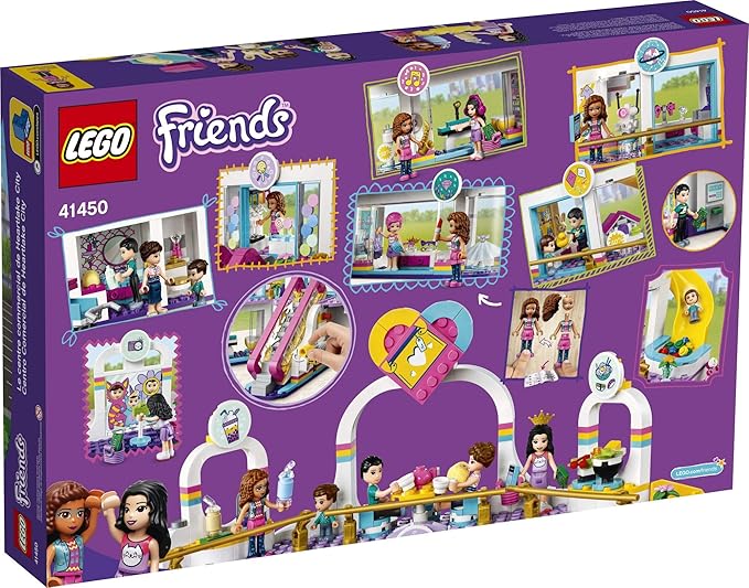 LEGO Friends Heartlake City Shopping Mall 41450 Building Kit Includes Friends Mini-Dolls to Spark Imaginative Play Portable Elements Make This a Great Friendship Toy New 2021 (1032 Pieces)