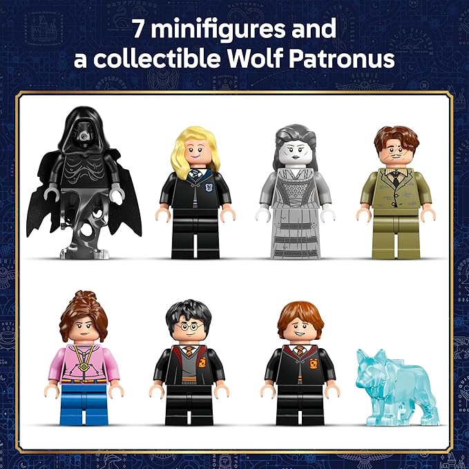 LEGO Harry Potter Hogwarts Castle: Hospital Wing Building Toy for Girls &amp Boys - Pretend Play Set for Kids Ages 9+ - W/7 Minifigures &amp Wolf Patronus Toy Figure - Gift Idea for Birthdays - 764