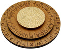 Labyrinth Cipher Wheel - Premium Escape Room Decoder Ring and Escape Room Prop