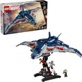 LEGO Marvel Avengers: Age of Ultron Quinjet - Kids Toy for Boys and Girls Ages 12+ - Avengers Toy with 5 Marvel Action Figures - Collectible Decor &amp Playset - Gift Idea for Birthdays - 76325