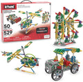 K'NEX - Power &amp Play Motorized Set ‚ 529 Pieces STEM Building Kid Construction Set‚ Ages 7+