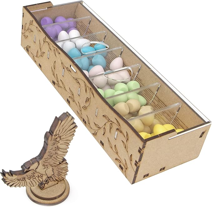 TowerRex Organizer for Wingspan Board Game and European Expansion Oceania Expansion Storage Insert Not for Asia