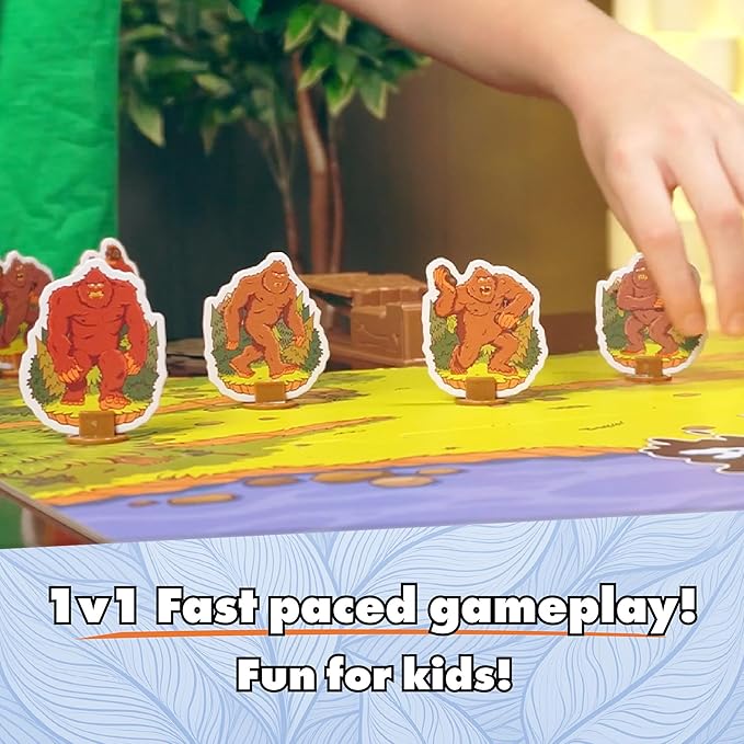 Bigfoot vs. Yeti: Splat Attack Funny Cryptid Showdown Catapult Launching Game for Kids &amp Family Fun 2 Players Ages 6+