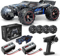 1:14 Scale RC Cars for Adults 60KPH High Speed RC Truggy 4X4 Off-Road Remote Control Truck Waterproof Electric Car with 2S Battery All Terrain RC Vehicle for Snow Sand Beach &amp Rocky Surfaces