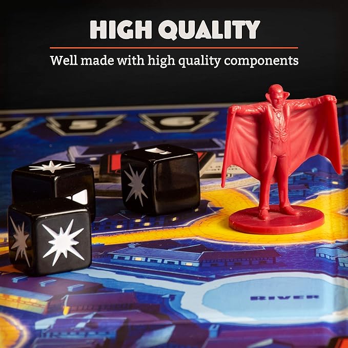 Ravensburger Horrified: Universal Monsters Immersive Strategy Board Game for Kids &amp Adults Age 10 Years Up - 1 to 5 Players