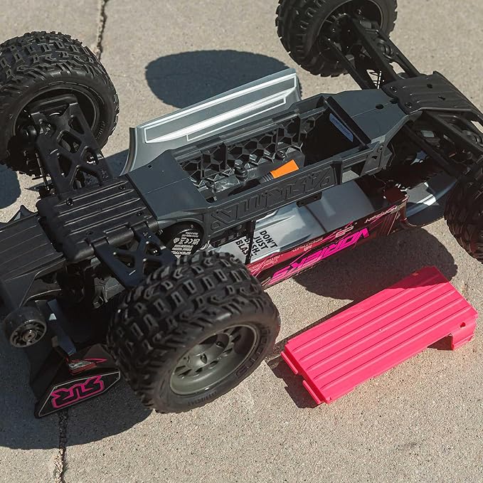 ARRMA RC Truck 1/10 VORTEKS 223S DSC 2WD RTR Brushless Stadium Truck Pink (Lipo Battery and Charger Not Included) ARA3505T3