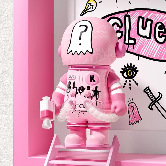 POP MART MEGA Space Molly 100% Series4 Blind Box Figures Random Design Action Figures Collectible Toys Home Decorations Holiday Birthday Gifts for Girls and Boys Single Box