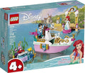 LEGO Disney Ariel’s Celebration Boat 43191 Creative Building Kit That Makes a Fun Gift for Kids New 2021 (114 Pieces)