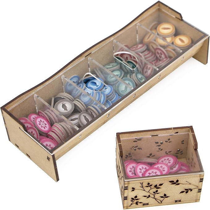 TowerRex Organizer for Wingspan Board Game and European Expansion Oceania Expansion Storage Insert Not for Asia