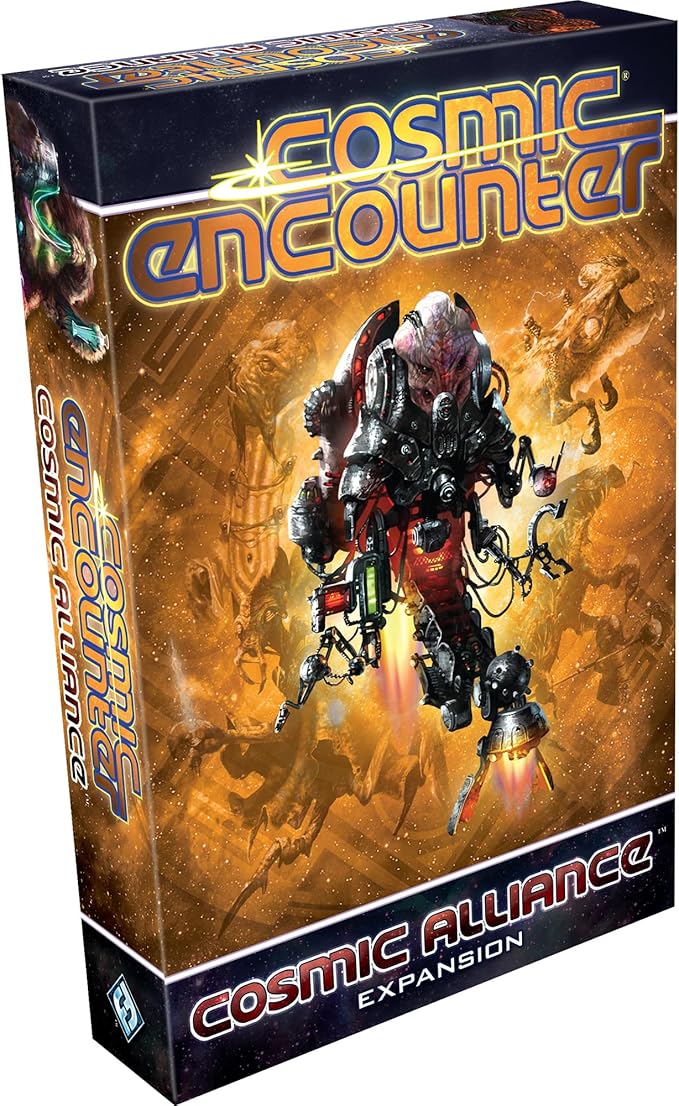 Cosmic Alliance Board Game EXPANSION - Classic Strategy Game of Intergalactic Conquest for Kids and Adults Ages 14+ 3-5 Players 1-2 Hour Playtime Made by Fantasy Flight Games