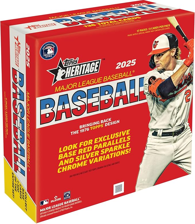 2025 Topps Heritage Baseball - Mega Box