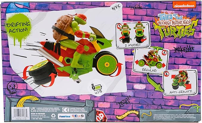 Teenage Mutant Ninja Turtles Raph's Rad Ride RC Vehicle