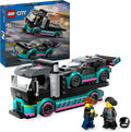LEGO 60406 City Autotransporter mit Rennwagen 2 Minifiguren Laderampe