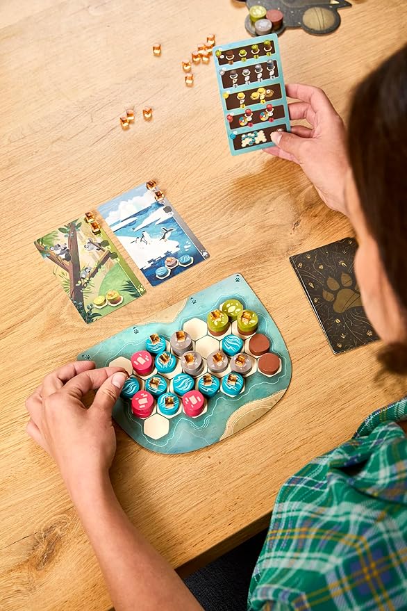 Asmodee Harmonies Board Game - Create Oneiric Landscapes Strategic &amp Poetic Gameplay Fun Family Game for Kids &amp Adults Ages 10+ 1-4 Players 30 Min Playtime (Multilingual Edition)