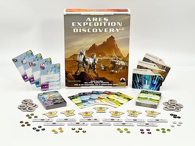 Terraforming Mars Ares Expedition: Discovery by Stronghold Games Strategy Board Game - for 2 to 4 Players Ages 14+
