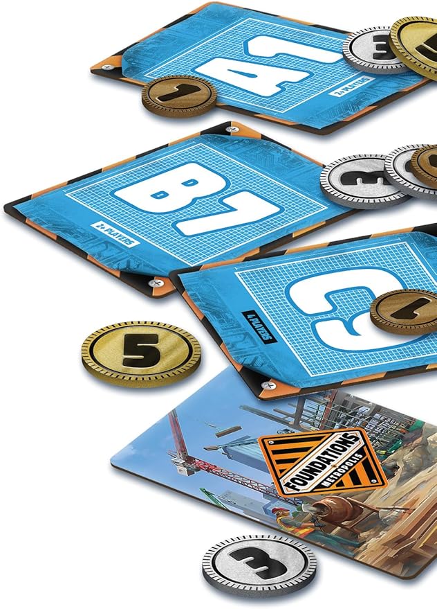 Arcane Wonders Foundations of Metropolis - Strategy Board Game - for 1 to 4 Players and Ages 14+